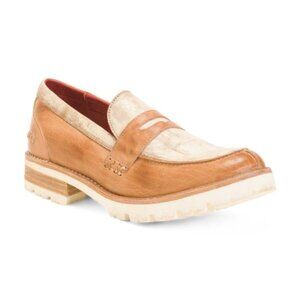 BED/STU Made In Mexico Leather Reina Iii Casual Loafers